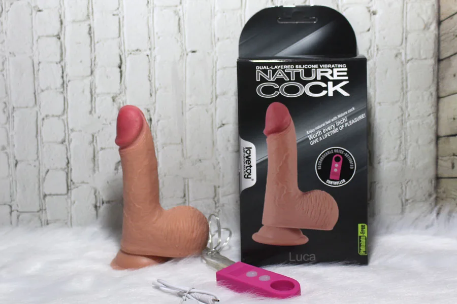 Lovtoy Luca Small Size Super Soft Silicon Suction Vibrating — hình 3