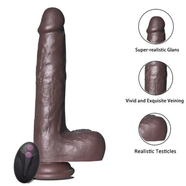 22cm Wall-Mounted Multifunctional Thrusting Vibrating Soft — hình 10