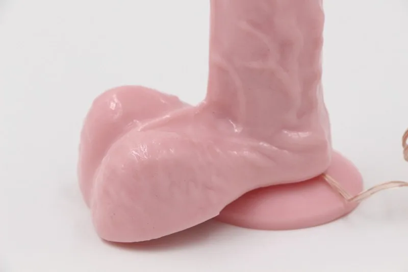 Wall Mount Multifunctional Vibrating Silicone Dildo — hình 4