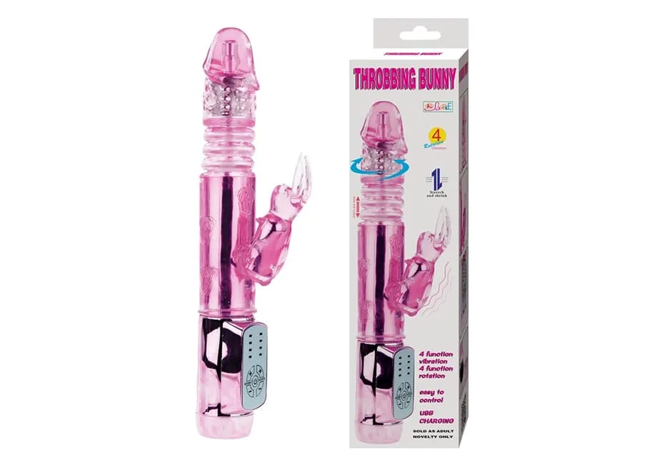 SHP111 Dual Motor Rotating Thrusting Multi-Function Dildo — Crafted to provide intense dual stimulation, this