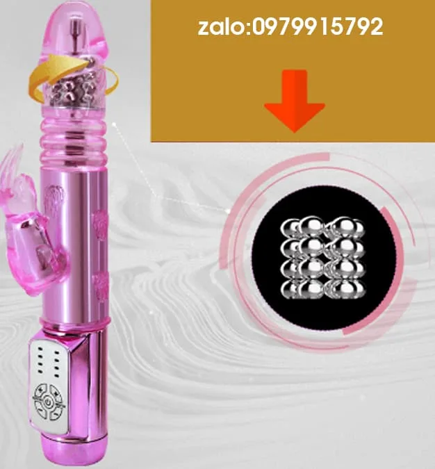 SHP111 Dual Motor Rotating Thrusting Multi-Function Dildo — hình 4