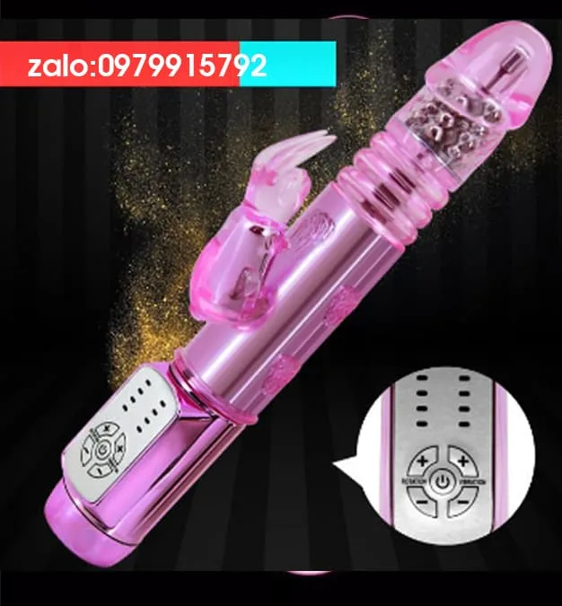 SHP111 Dual Motor Rotating Thrusting Multi-Function Dildo — hình 3