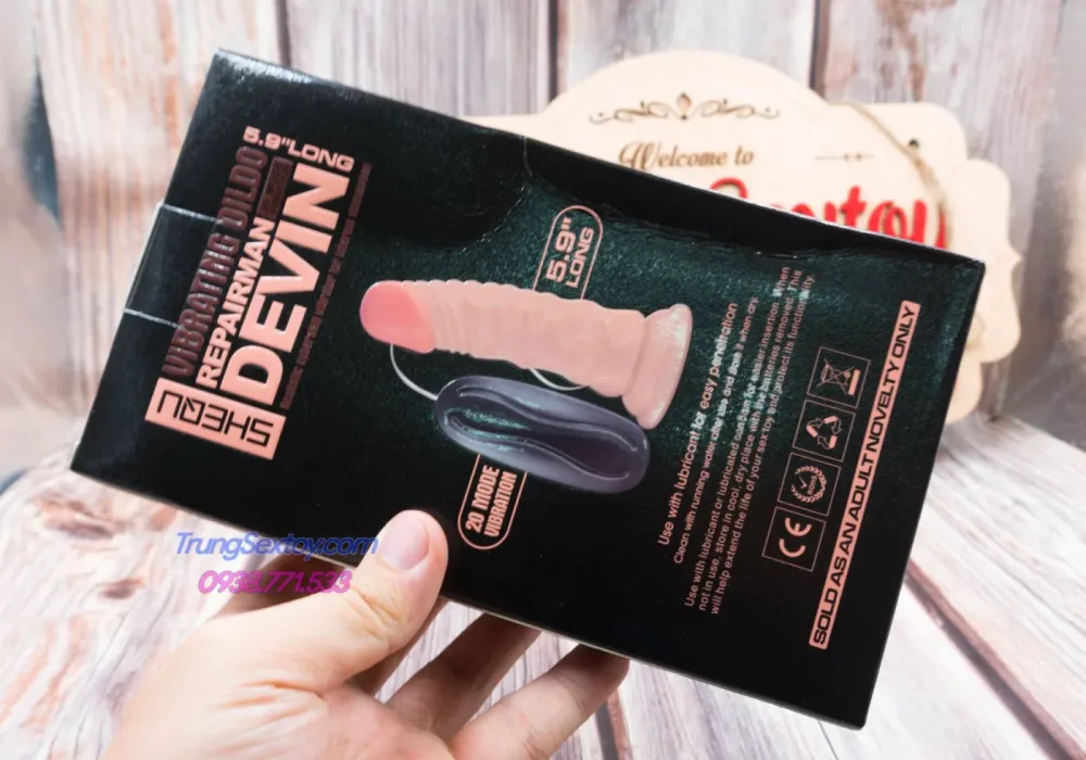 Mini Devin Vibrating Dildo Multiple Speeds Compact Pleasure — Versatile Vibration Modes for Tailored Satisfaction