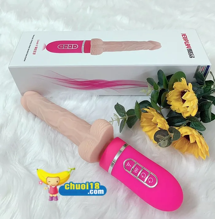Japanese Heated Automatic Pumping Soft Silicone Dildo — Practicality and Convenience