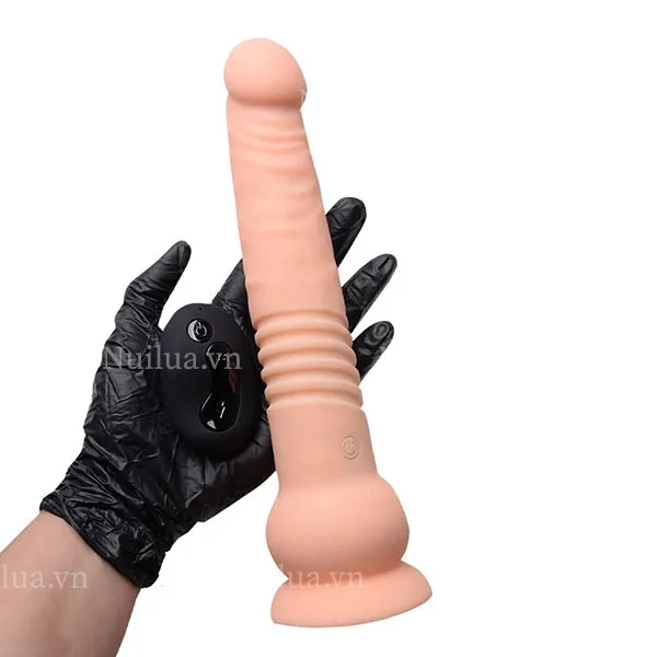Escapade Remote Control 10 Mode Vibrating Dildo 24cm — hình 5
