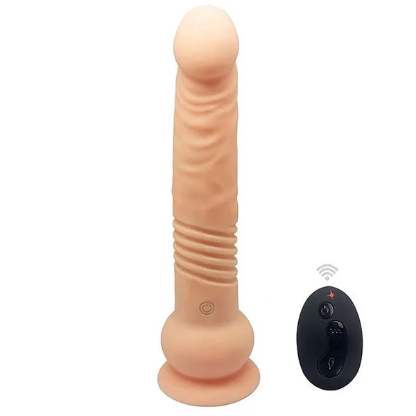 Escapade Remote Control 10 Mode Vibrating Dildo 24cm — hình 8