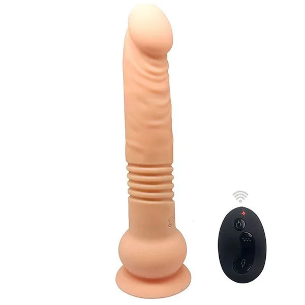 Escapade Remote Control 10 Mode Vibrating Dildo 24cm — hình 9