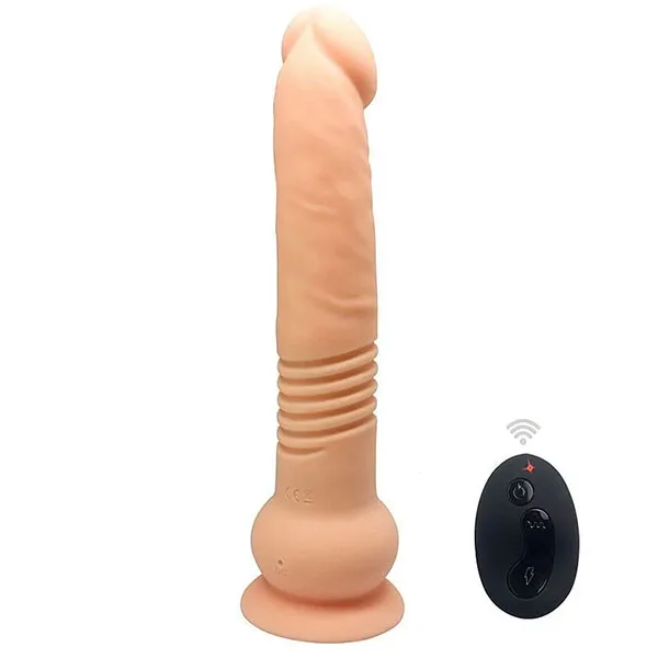 Escapade Remote Control 10 Mode Vibrating Dildo 24cm — hình 10
