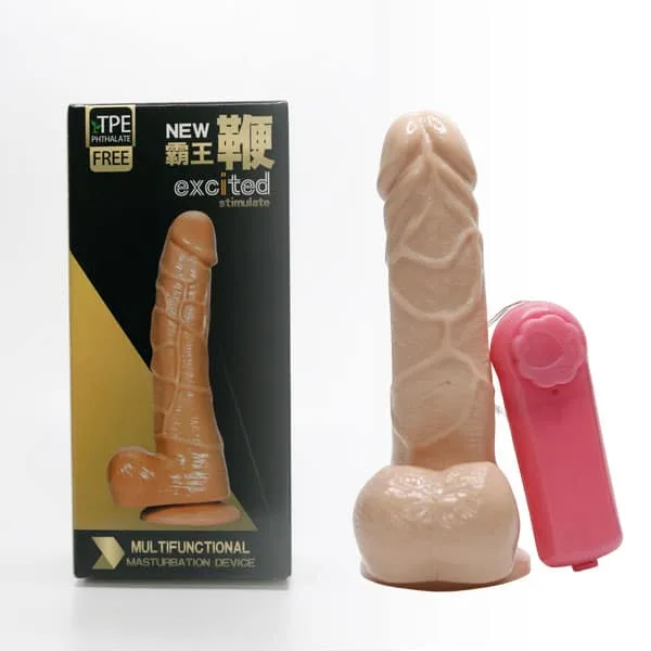 Fanala Excited 8.5 Inch Wall Mounted Vibrating Battery Dildo — Elevate Your Intimate Moments
