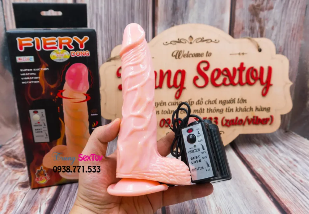 Fiery Dong Warming High-Quality Realistic Dildo — Advanced Features for Thrilling Sensations