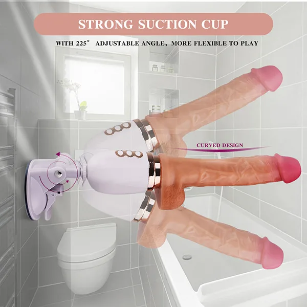 Loved Wall-Mounted Thrusting Vibrator Real Feel — hình 2