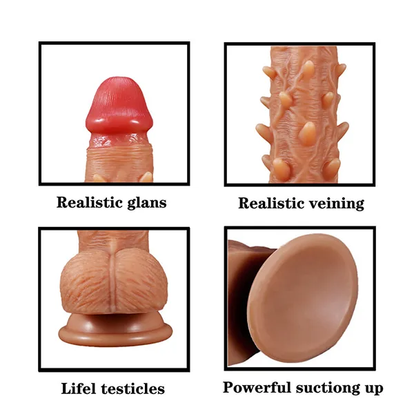 Silicone Wall Mount Spiked Dildo Realistic Female Toy — Why Choose This Wall Mount Dildo?
