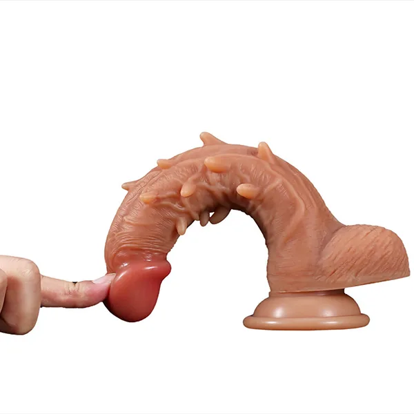Silicone Wall Mount Spiked Dildo Realistic Female Toy — Don’t wait—treat yourself now and elevate your sensual