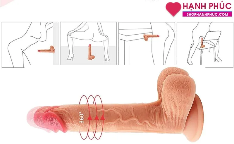 Panly SHP1202 Wall Mount Super Strong Vibrating Dildo Toy — Outstanding Features for Unmatched Pleasure