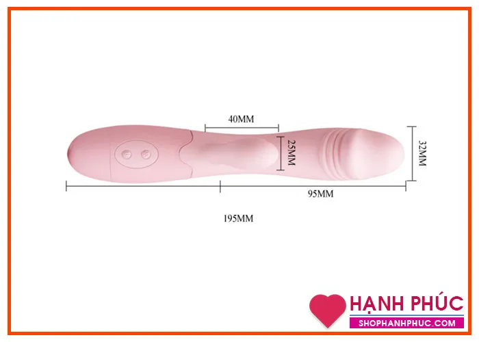 Pink Multifunctional Vibrator with Support Finger Silicone — Crafted for Realistic Sensations