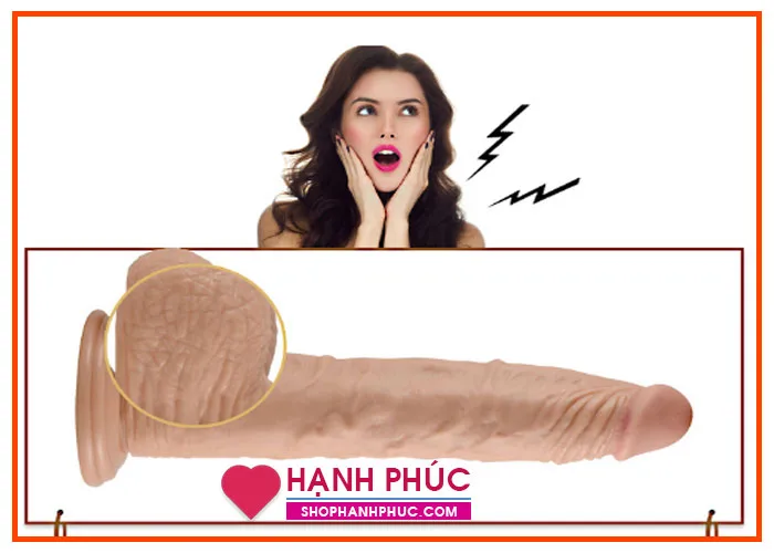 SHP813 Straight Long Penis Realistic Male Masturbator Sleeve — hình 2