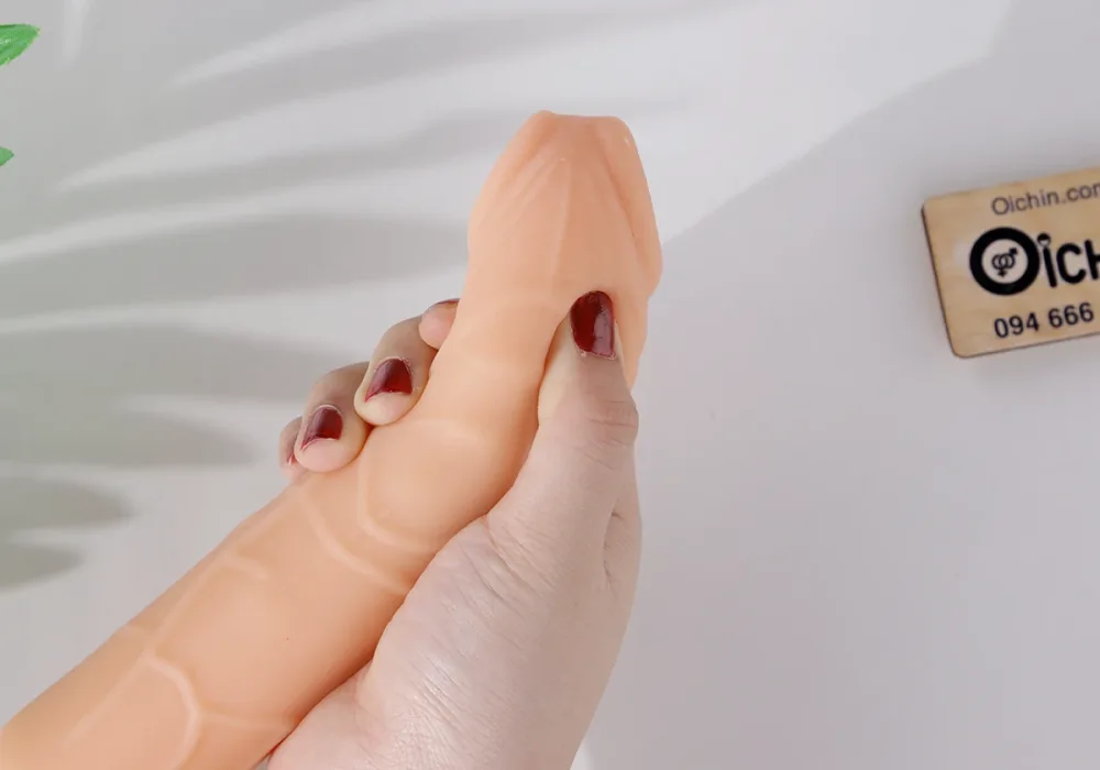 Realistic Silicone Vibrating Dildo Soft G-Spot Stimulator — Powerful Vibration for Intense Orgasmic Sensations