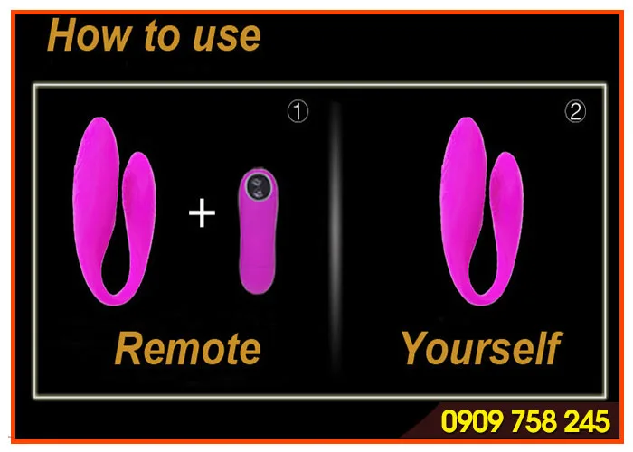 SHP334 Mini Dual Motor Vibrating Dildo Lesbians Intimate Toy — hình 5