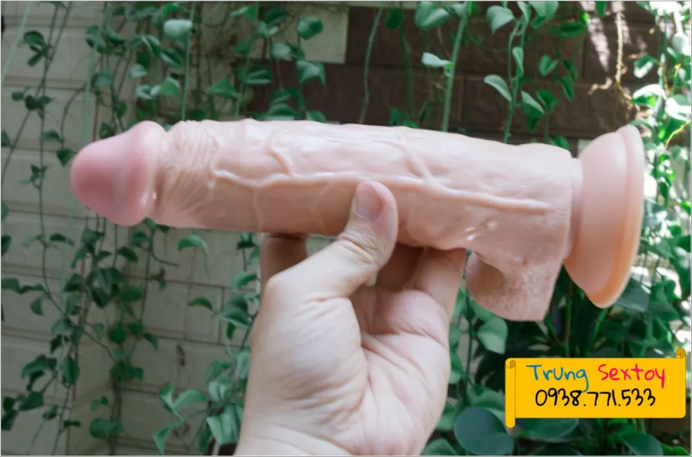 21cm Large Silicone Dildo Powerful Pleasure for Women — hình 3