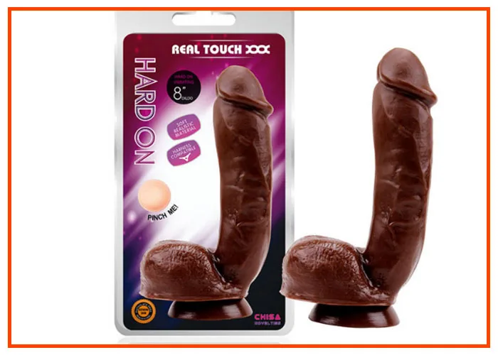 SHP1145 African Strong Wall-Suction Realistic Dildo Durable — Superior Design & Premium Quality
