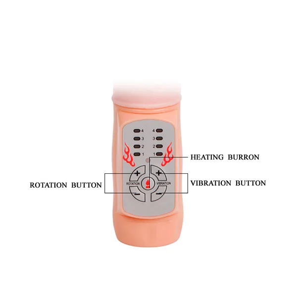 Hot Bunny Warming Vibrating Masturbator 48 C Soft & — hình 7