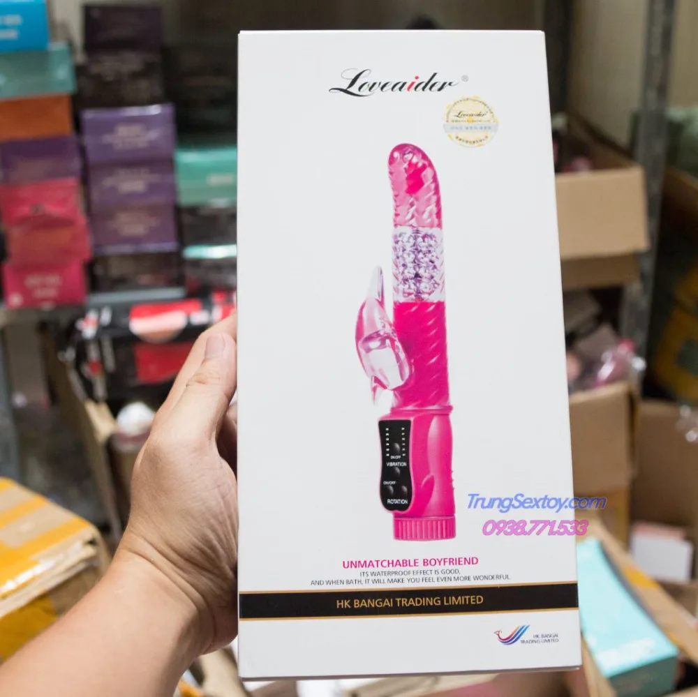 Loveaider Boyfriend Powerful Vibrating Realistic Dildo — Its unique design stimulates the G-spot and beyond, turning