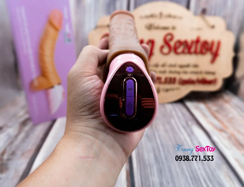 Joker Soft Silicone Vibrating Dildo Enhanced Sensation — Irresistible Vibration and Thrusting Functions