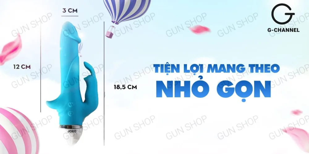 Joko Spray Realistic Silicone Vibrator with Rumble — hình 3