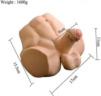 Vibrating Gay Anal Dildo With Six-Pack Abs Silicone — Superior Material and Quality