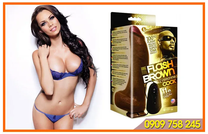 Flash Brown Giant Suction Cup Vibrator Reliable & Secure Toy — Expertly Designed For Realistic Pleasure