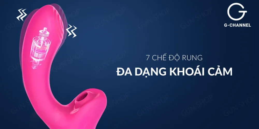 Loveaider Pink Water Spray Multi-mode Vibrator Female Sex — hình 4