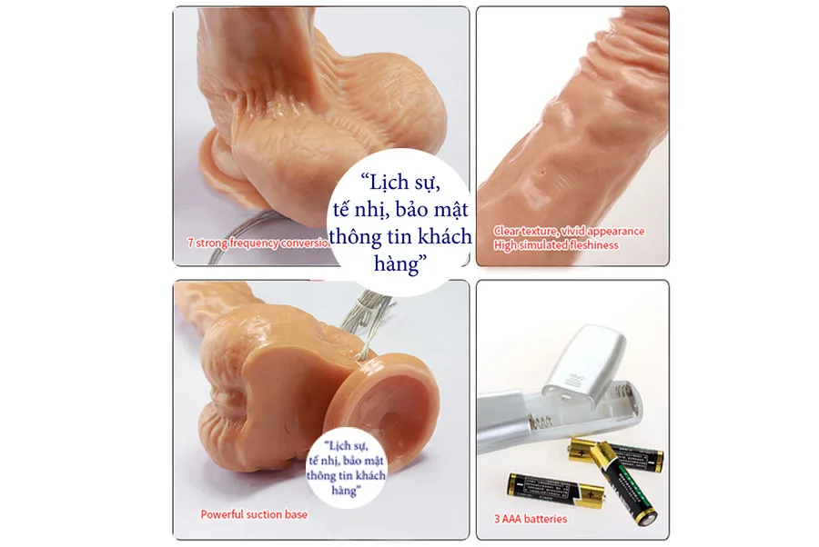 Loveaider 7 Mode Thrusting Vibrating Dildo Soft Silicon — Premium Materials & Durability for Long-Term Use