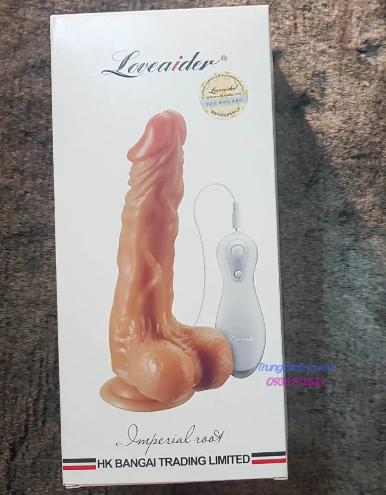Loveaider 21cm Soft Suction Wall-Mounted Vibrator — Realistic Design and Outstanding Comfort