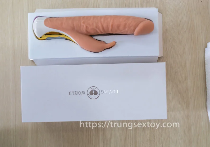 Loving World Vibrating Super Twist Massager 10 Modes — Dual Stimulation for Maximum Pleasure
