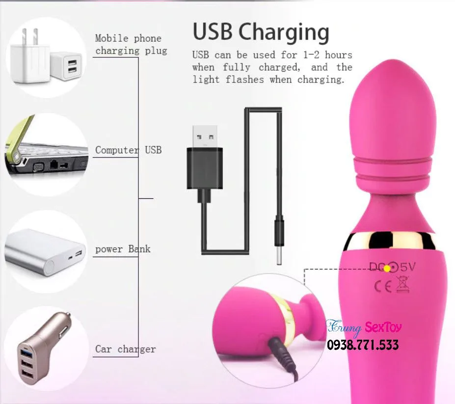 Manmuo Double-Ended Thrusting & Vibrating Dildo — Perfect for anyone seeking authentic self-pleasure or