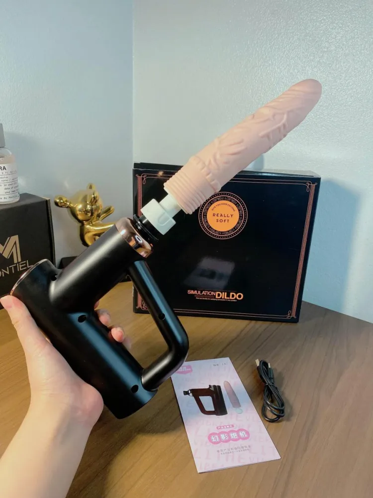 Drill Style Vibrating Automatic Thrust Silicone Dildo — Simple and User-Friendly Operation for Maximum Enjoyment