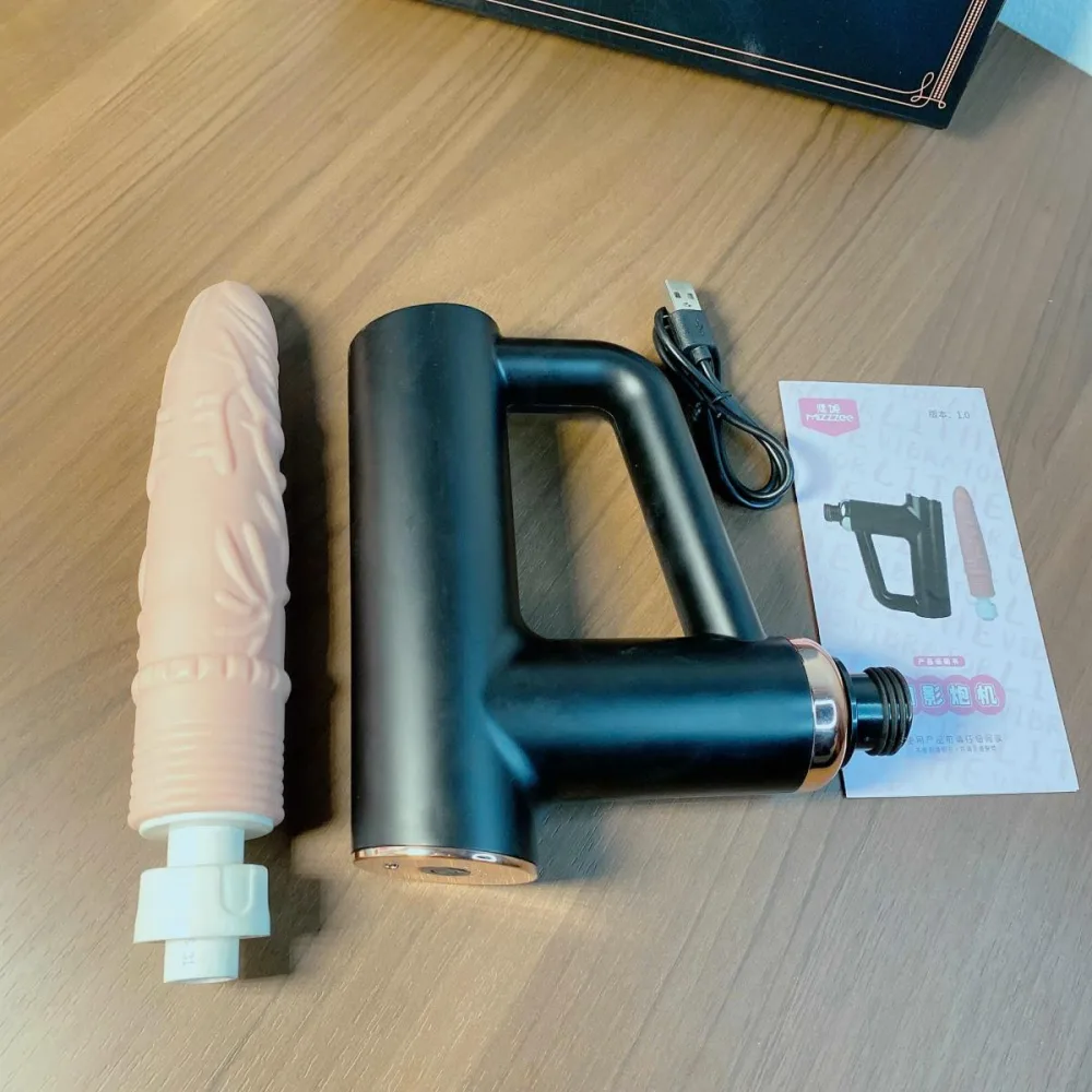 Drill Style Vibrating Automatic Thrust Silicone Dildo — Powerful Automatic Vibration and Adjustable Thrusting Speed