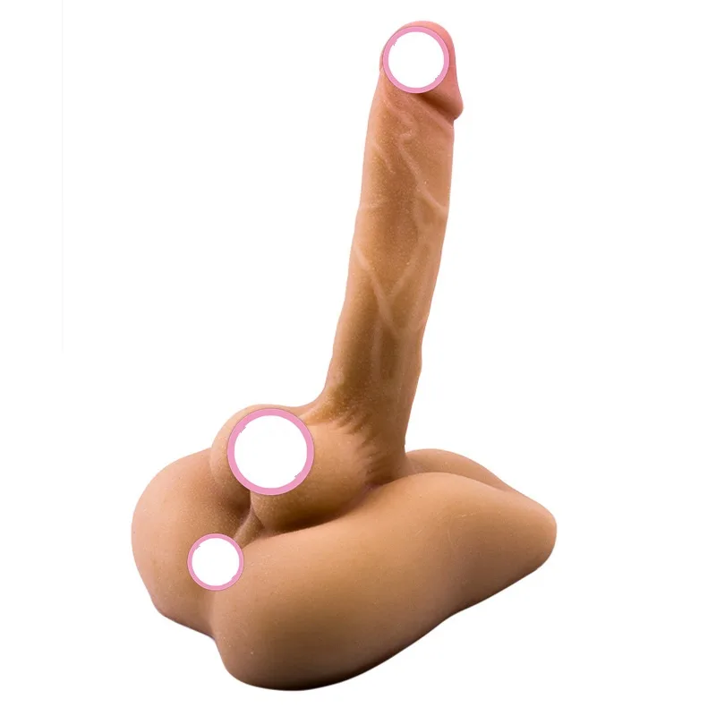 Realistic Solid Silicone Soft Vibrating Dildo — The material is skin-friendly and durable, providing a safe