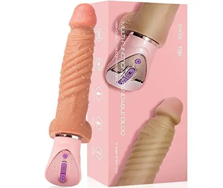 Silicone DV44N Soft Male Vibrating Thrusting Heated Toy — Advanced Features for Maximum Pleasure