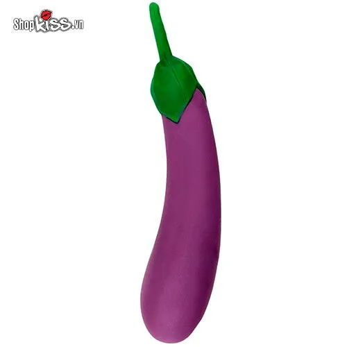 Eggplant Shape Concealed Realistic Handheld Vibrator — Excellent Craftsmanship from Japan & Hong Kong