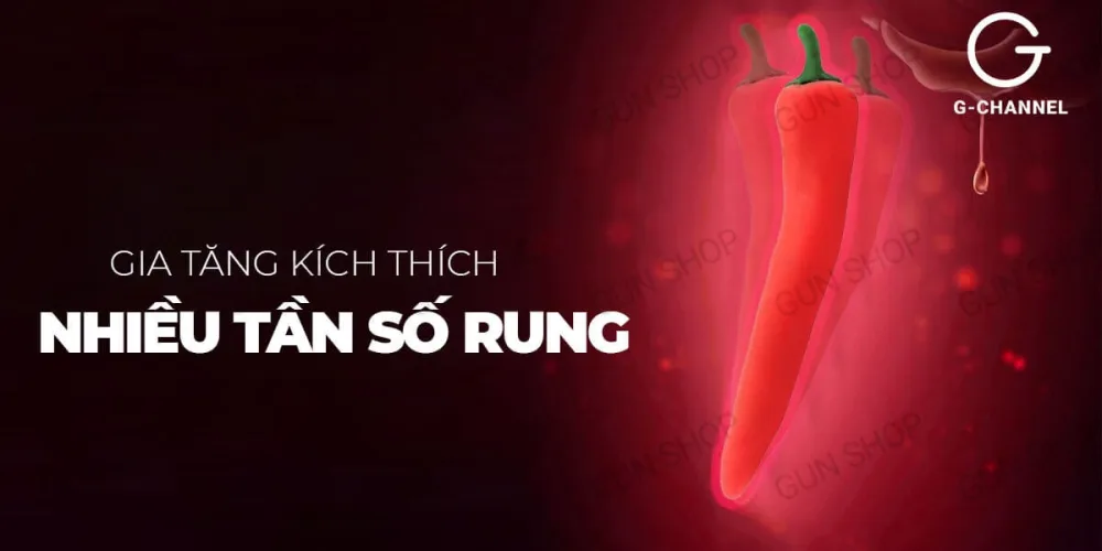 Wistone Pepper Chili Shaped Vibrating Realistic Dildo — hình 4