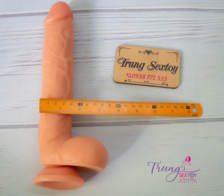 20x4cm Flexible Silicone Realistic Wall-Mount Dildo — 20x4cm Flexible Silicone Realistic Wall-Mount Dildo Not
