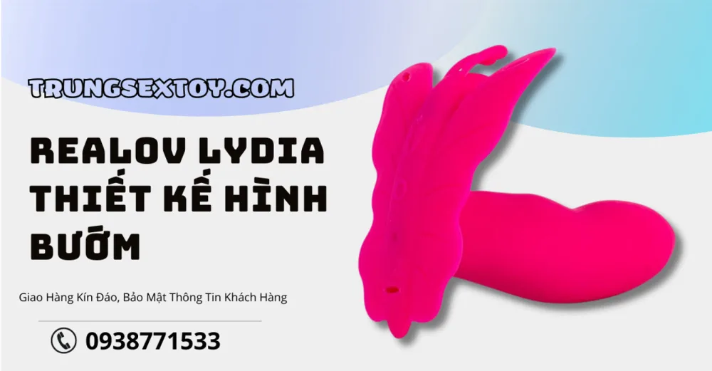 Realov Lydia Remote Control Vibrating Dildo Female — hình 3