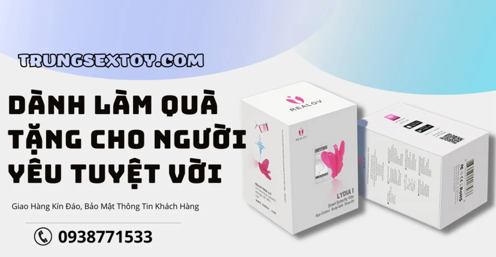 Realov Lydia Remote Control Vibrating Dildo Female — hình 2