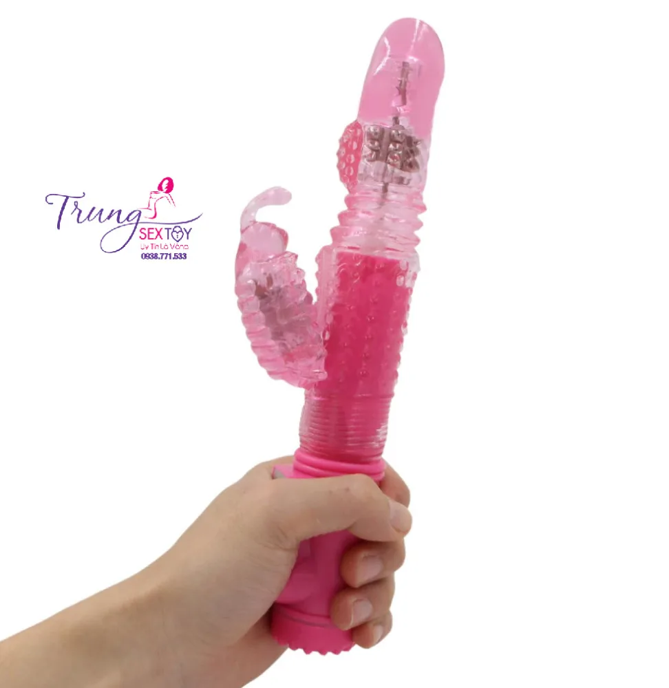 Silicone Vibrating Thrusting Female Dildo 25x3cm — Perfect for Self-Discovery and Couples
