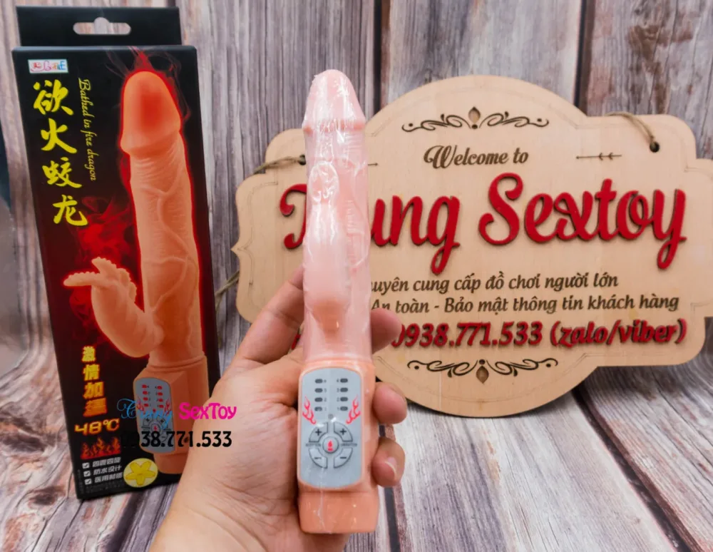 Handheld Heated Vibrator Female Sex Toy Beginner Friendly — hình 3