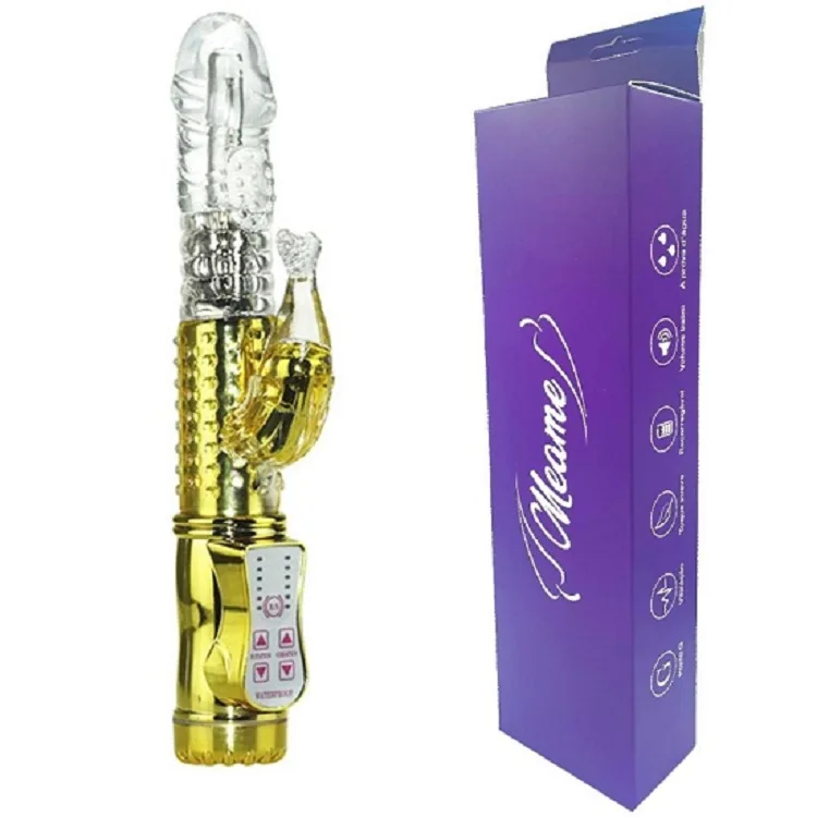 Powerful Rotating Vibrating Dildo for Women – TPE & ABS Safe — Add this extraordinary intimate toy to your collection