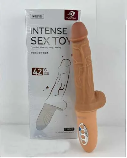 Intense Heated Rotating Vibrating Silicone Dildo — Unmatched Features & Sensations