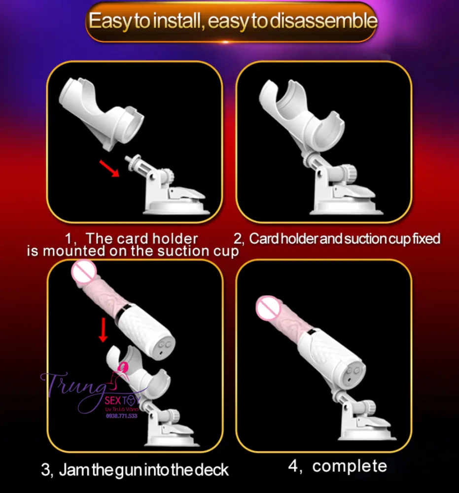Mini Heated Remote-Controlled Female Masturbator — hình 5