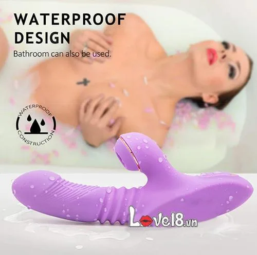 Olivia Multifunctional Vibrating Dildo Female Adult Toy 21cm — hình 5